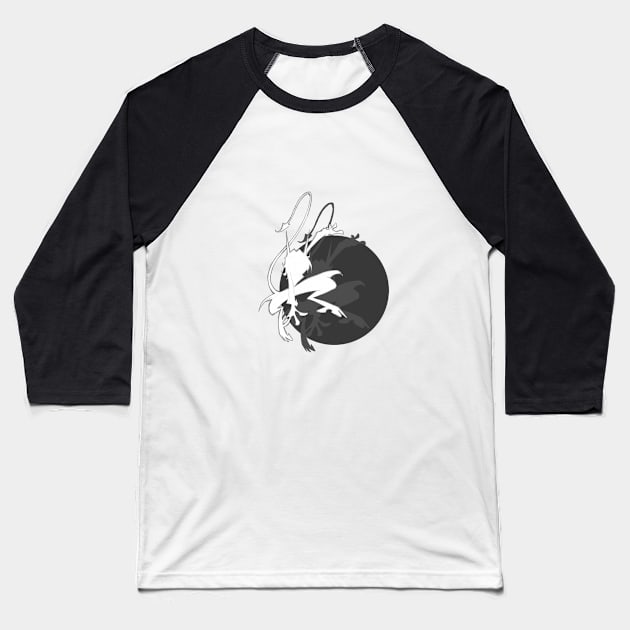 Namah Silhouette Baseball T-Shirt by Vivid Publishing